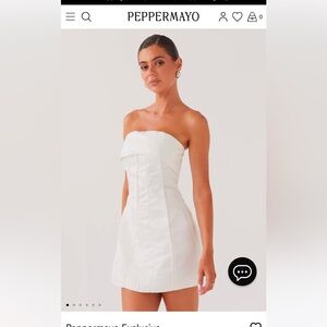 Peppermayo Strapless Dress